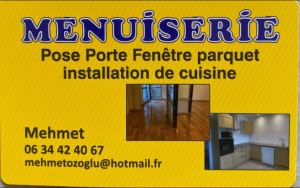 Photo de galerie - Menuiserie 