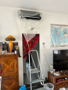 Photo de galerie - Nettoyage et désinfection clim