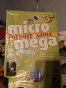 Photo de galerie - Physique - chimie..  3eme.
veillez me contacter pour vos enfants en études..

