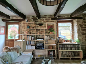 Photo de galerie - Réalisation meuble en Hévéa 