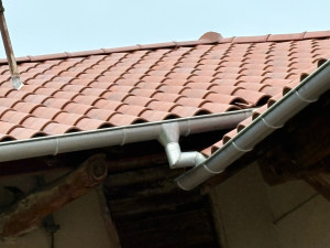 Photo de galerie - Descente raccord entre deux égouts 