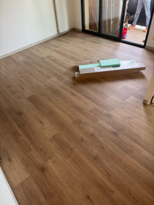 Photo de galerie - Pose de parquet stratifié