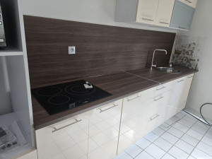 Photo de galerie - 4 jours pour cette cuisine neuve 