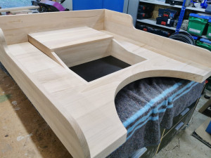 Photo de galerie - établi fraichement poncé