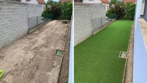Photo de galerie - Création de pelouse