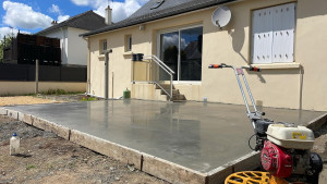 Photo de galerie - Dalle de terrasse  surface 