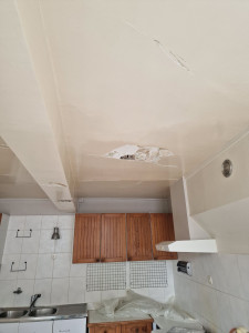 Photo de galerie - Réparation d'un plafond avant peinture