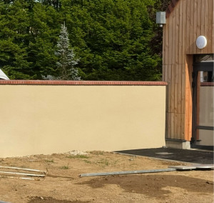 Photo de galerie - Ravalement du mur traditionnel 