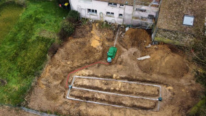 Photo de galerie - Installation d'une micro station d'épuration