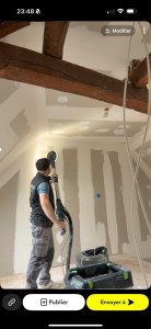 Photo de galerie - Plâtrerie - Murs - Plafonds