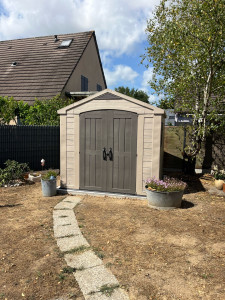 Photo de galerie - Après montage abris de jardins 