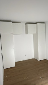 Photo de galerie - Montage de placard plus fixation au mur