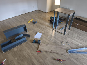 Photo de galerie - Montage et installation de meubles vasque