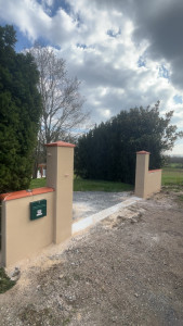 Photo de galerie - Création entrée de maison 