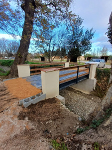 Photo de galerie - Réalisation d'un pont 