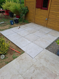 Photo de galerie - Carrelage terrasse 