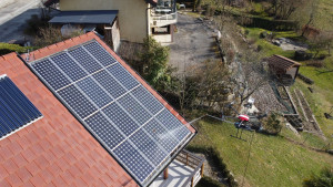 Photo de galerie - Nettoyage de panneaux solaires