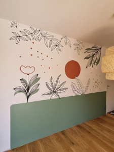 Photo de galerie - Peinture - Tapisserie