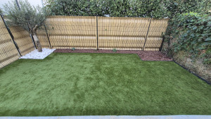 Photo de galerie - Réalisation d'un jardin de 30 m2