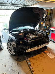 Photo de galerie - Nettoyage admission Audi s5