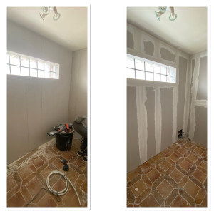 Photo de galerie - Pose ba13 / bande calicot 