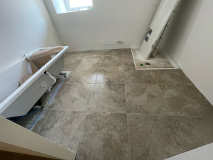 Photo de galerie - Pose carrelage 