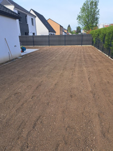 Photo de galerie - Création pelouse 