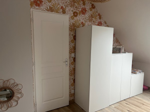 Photo de galerie - Pose d’un papier peint 