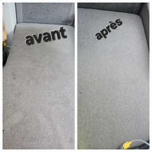 Photo de galerie - Nettoyage canapé 