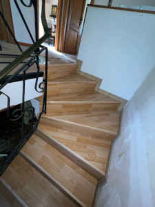 Photo de galerie - Pose de parquet - Revêtement de sol