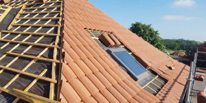 Photo de galerie - Pose d’un Velux
