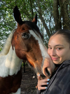 Photo de galerie - Cette photo montre moi et mon cheval 