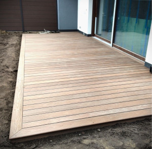 Photo de galerie - Pose de terrasse bois