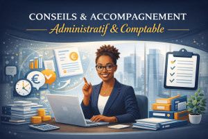 Photo de galerie - Conseillère et aide administratives - comptable