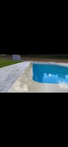 Photo de galerie - Posse margelle et entretien piscine 