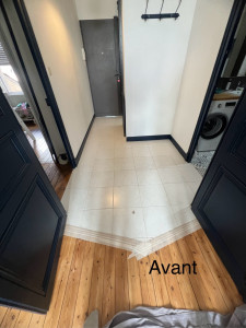 Photo de galerie - Pose tapis 