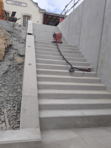 Photo de galerie - Escalier couller en place