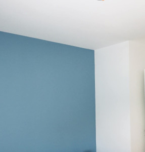 Photo de galerie - Rénovation d'une chambre ( enduit et peinture)