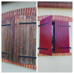 Photo de galerie - Rénovation volets 