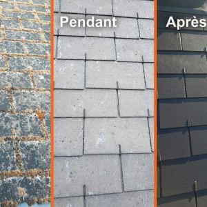 Photo de galerie - Anti-mousse décapage + résine