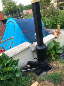 Photo de galerie - Après soudure et peinture 