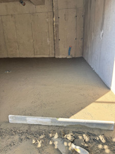 Photo de galerie - Tirer une chape 