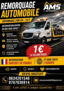 Photo de galerie - Remorquage de vehicule dans toute la France