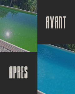 Photo de galerie - Traitement choc piscine