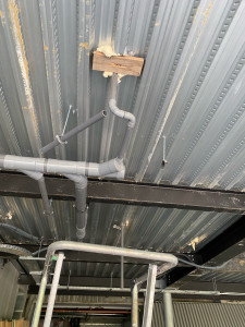 Photo de galerie - Création de vidange pour diverse point d’eau ( lavabo, toilettes, ect..)