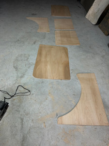 Photo de galerie - Créations habillage bois utilitaire 