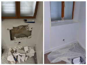 Photo de galerie - Plâtrerie - Murs - Plafonds