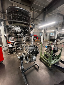 Photo de galerie - Remplacement moteur CLASS A 250