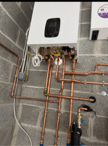 Photo de galerie - Pose de chaudière