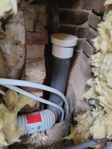 Photo de galerie - Installation d’un WC avec évacuation 